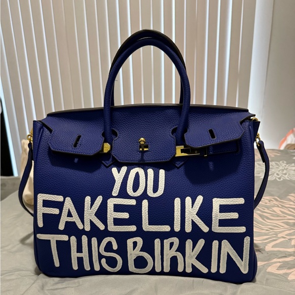 Sonique Saturday Handbags - Sonique Saturday- You Fake Like This B Bag Excellent Condition #YFLTB